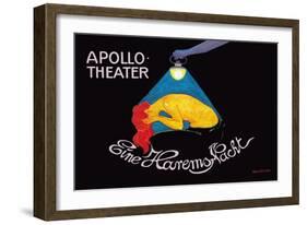 Eine Harems Nacht at the Apollo-Theater-Hans Baluschek-Framed Art Print