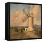 Eine spanische Mühle-Henry Herbert La Thangue-Framed Stretched Canvas