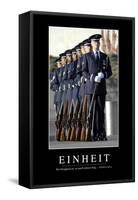 Einigkeit: Motivationsposter Mit Inspirierendem Zitat-null-Framed Stretched Canvas