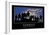 Einigkeit: Motivationsposter Mit Inspirierendem Zitat-null-Framed Photographic Print