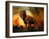 Einiosaurus Was a Ceratopsian Dinosaur from the Upper Cretaceous Period-null-Framed Art Print