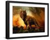 Einiosaurus Was a Ceratopsian Dinosaur from the Upper Cretaceous Period-null-Framed Art Print