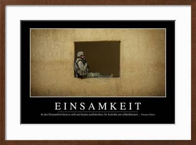 Einsamkeit zitat