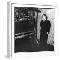 Einstein at Princeton University-Science Source-Framed Giclee Print