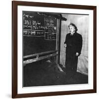 Einstein at Princeton University-Science Source-Framed Giclee Print