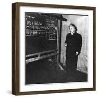 Einstein at Princeton University-Science Source-Framed Giclee Print