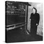 Einstein at Princeton University-Science Source-Stretched Canvas