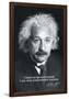 Einstein Curiosity-null-Framed Poster
