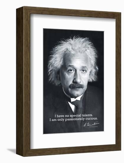 Einstein Curiosity-null-Framed Premium Giclee Print