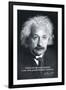 Einstein Curiosity-null-Framed Art Print