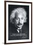 Einstein Curiosity-null-Framed Art Print