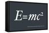 Einstein E equals mc2-Michael Tompsett-Framed Stretched Canvas