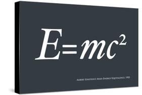 Einstein E equals mc2-Michael Tompsett-Stretched Canvas