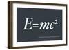 Einstein E equals mc2-Michael Tompsett-Framed Premium Giclee Print