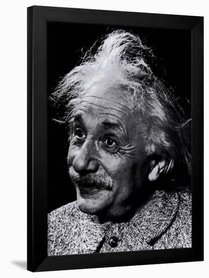 Einstein: Imagination-null-Framed Poster