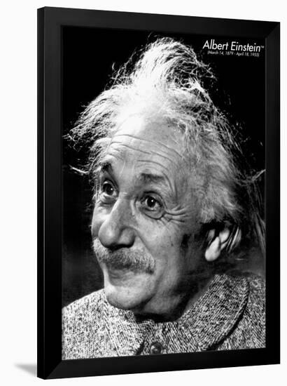 Einstein - Imagination-null-Framed Poster