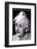 Einstein - Imagination-null-Framed Art Print