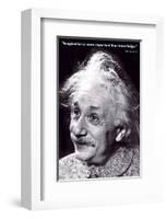 Einstein - Imagination-null-Framed Art Print