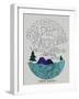 Einstein Nature-Leah Flores-Framed Giclee Print