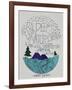 Einstein Nature-Leah Flores-Framed Giclee Print