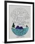 Einstein Nature-Leah Flores-Framed Giclee Print