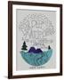 Einstein Nature-Leah Flores-Framed Giclee Print