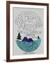 Einstein Nature-Leah Flores-Framed Giclee Print