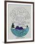 Einstein Nature-Leah Flores-Framed Giclee Print