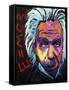 Einstein New 001-Rock Demarco-Framed Stretched Canvas