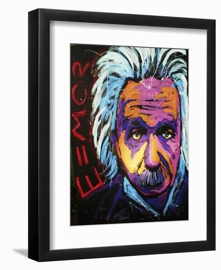 Einstein New 001-Rock Demarco-Framed Premium Giclee Print