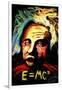 Einstein Signed-Rock Demarco-Framed Giclee Print