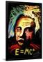 Einstein Signed-Rock Demarco-Framed Giclee Print