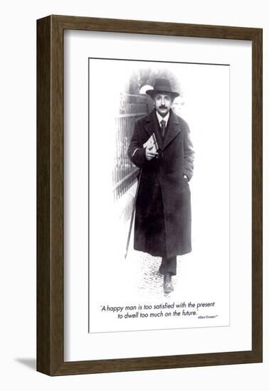 Einstein - The Future-null-Framed Premium Giclee Print