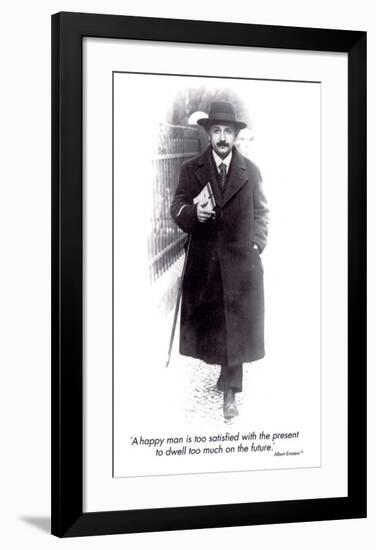 Einstein - The Future-null-Framed Premium Giclee Print