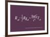 Einstein Theory of Relativity-Michael Tompsett-Framed Art Print