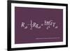 Einstein Theory of Relativity-Michael Tompsett-Framed Art Print