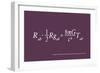 Einstein Theory of Relativity-Michael Tompsett-Framed Art Print