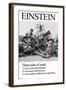 Einstein; Three Rules of Work-Wilbur Pierce-Framed Art Print