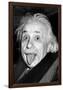 Einstein - Tongue-null-Framed Poster