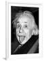 Einstein, Tongue-null-Framed Art Print