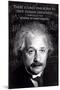 Einstein - True Human Greatness-null-Mounted Art Print