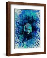 Einstein Watercolor 2-Anna Malkin-Framed Art Print