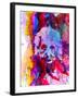 Einstein Watercolor-Anna Malkin-Framed Art Print