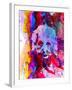 Einstein Watercolor-Anna Malkin-Framed Art Print