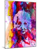 Einstein Watercolor-Anna Malkin-Mounted Art Print