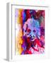 Einstein Watercolor-Anna Malkin-Framed Art Print