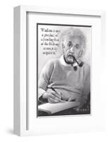 Einstein - Wisdom-null-Framed Premium Giclee Print