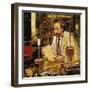 Einstein Worked at Numerous Universities and Polytechnics-Luis Arcas Brauner-Framed Giclee Print