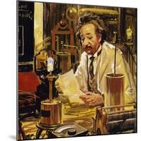 Einstein Worked at Numerous Universities and Polytechnics-Luis Arcas Brauner-Mounted Giclee Print