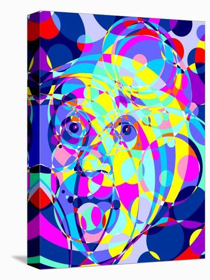 Einstein-Cristian Mielu-Stretched Canvas